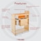 Rev-A-Shelf Maple Wood; Steel; Plastic, Natural Maple, 11.75 in W, 25.5 in H, 21.63 in D 448KB-BCSC-11C - alternate 7
